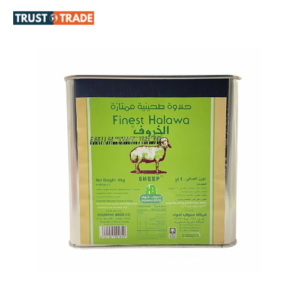 Halwani Bros Halwa Plain Kharoof 4Kg Tin